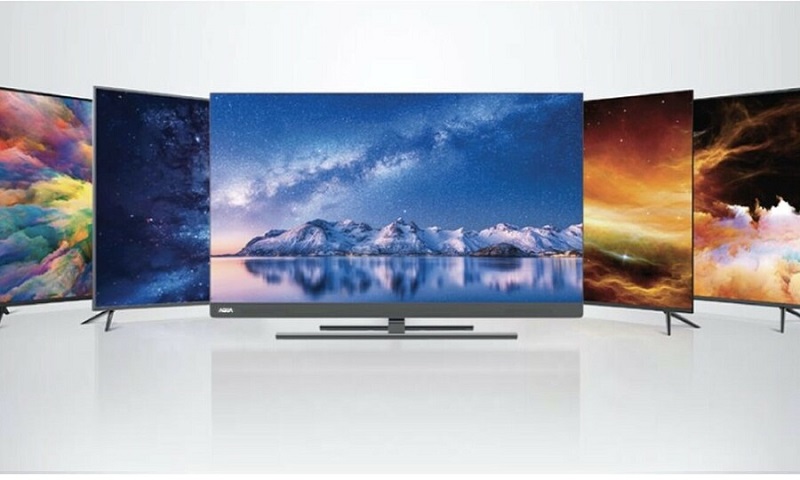 TV Aqua với thiết kể mỏng nhẹ, cao cấp