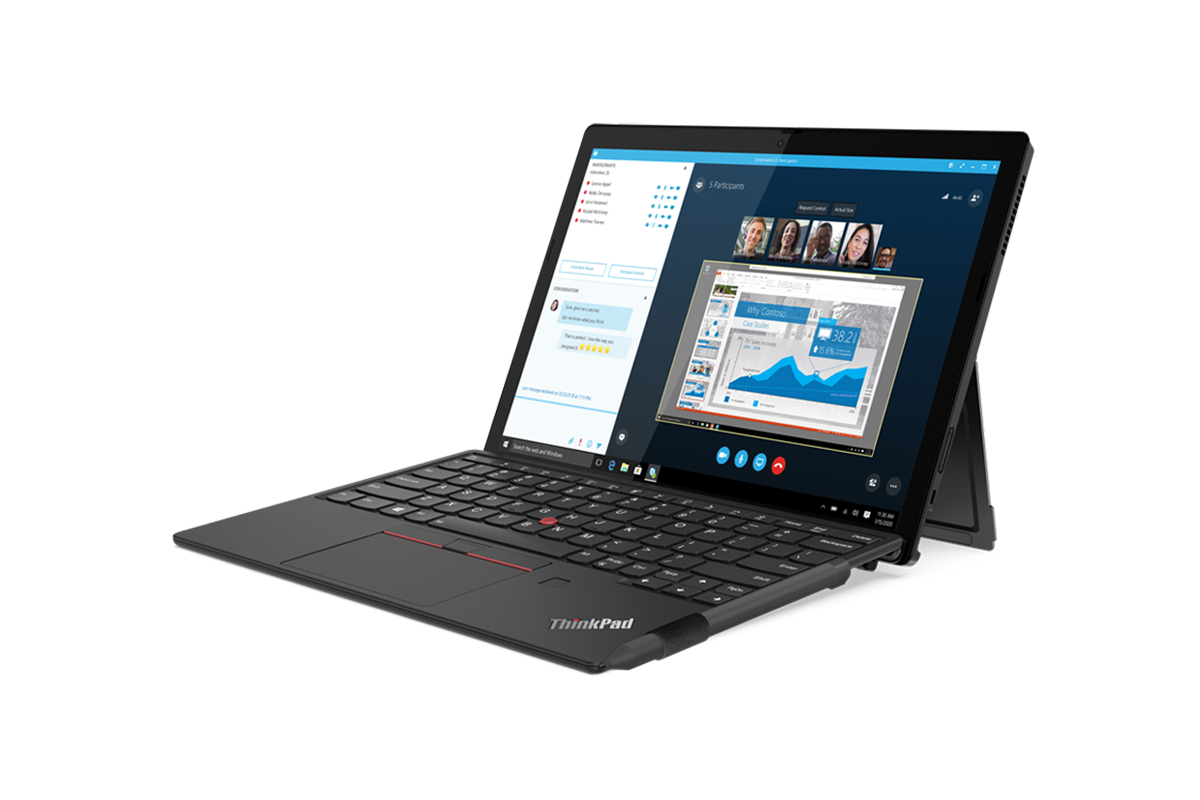 Lenovo ThinkPad X12 Detachable được trang bị bộ vi xử lý Intel thế hệ 11