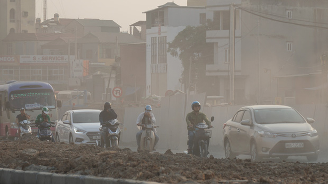 Ô nhiễm không khí nghiêm trọng ở Hà Nội và các tỉnh phía Bắc